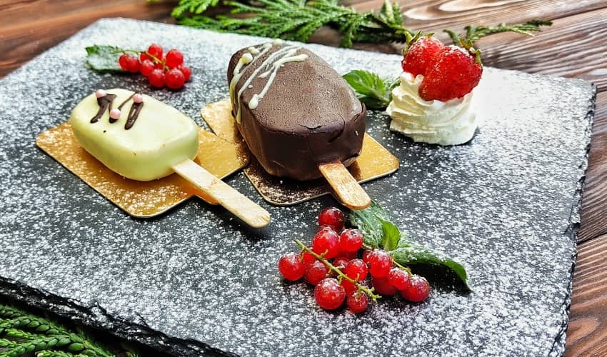 Блюдо из меню ресторана