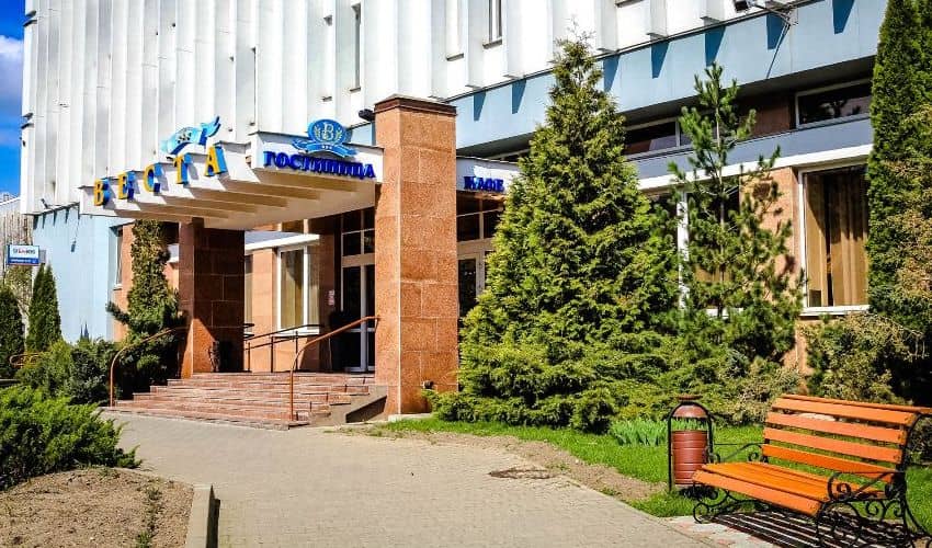 Внешний вид гостиница "Веста"